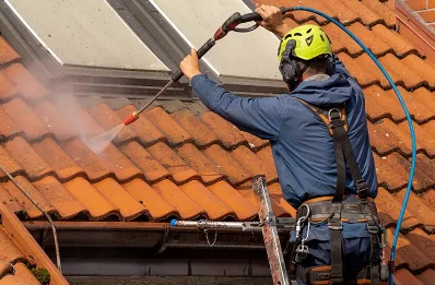 Démoussage et hydrofuge de toiture à Vindecy
